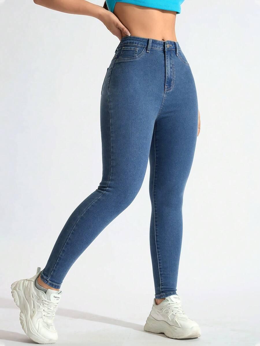 INAWLY NIEBIESKIE SPODNIE JEANS S06__S