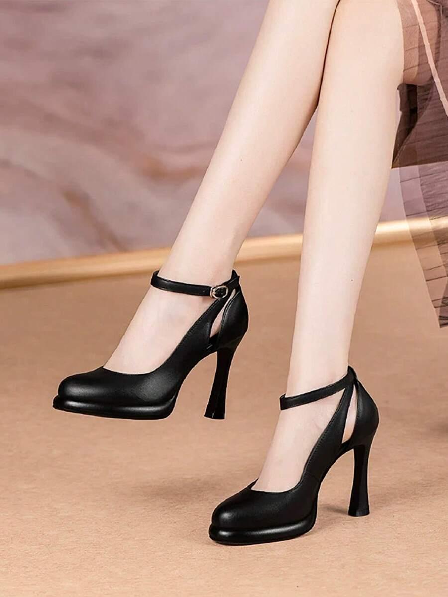 SHEIN CZARNE CZÓŁENKA PLATFORMA S06__37,5