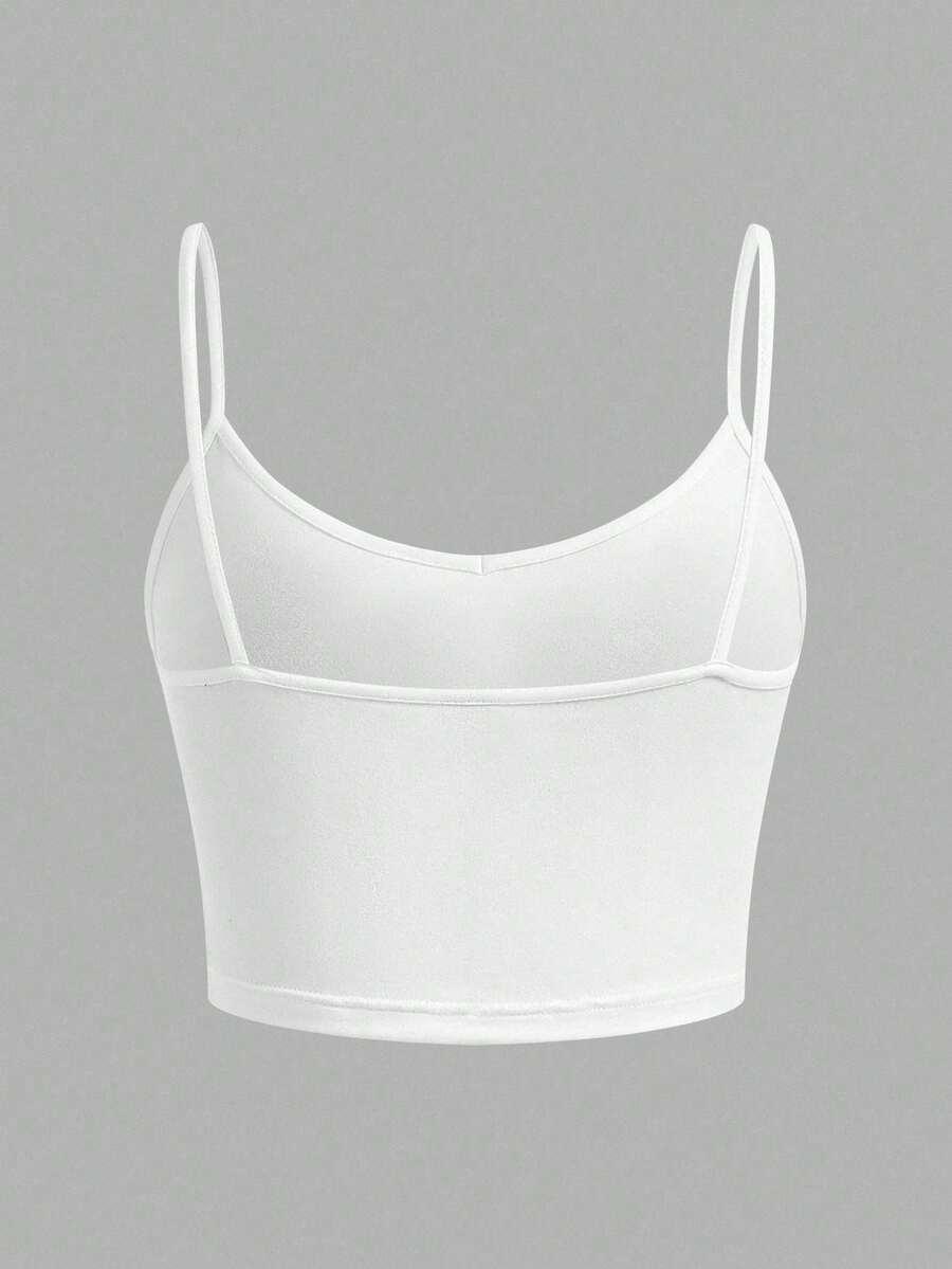 SHEIN KLASYCZNY TOP NA RAMIĄCZKACH 2-PACK PK01__M
