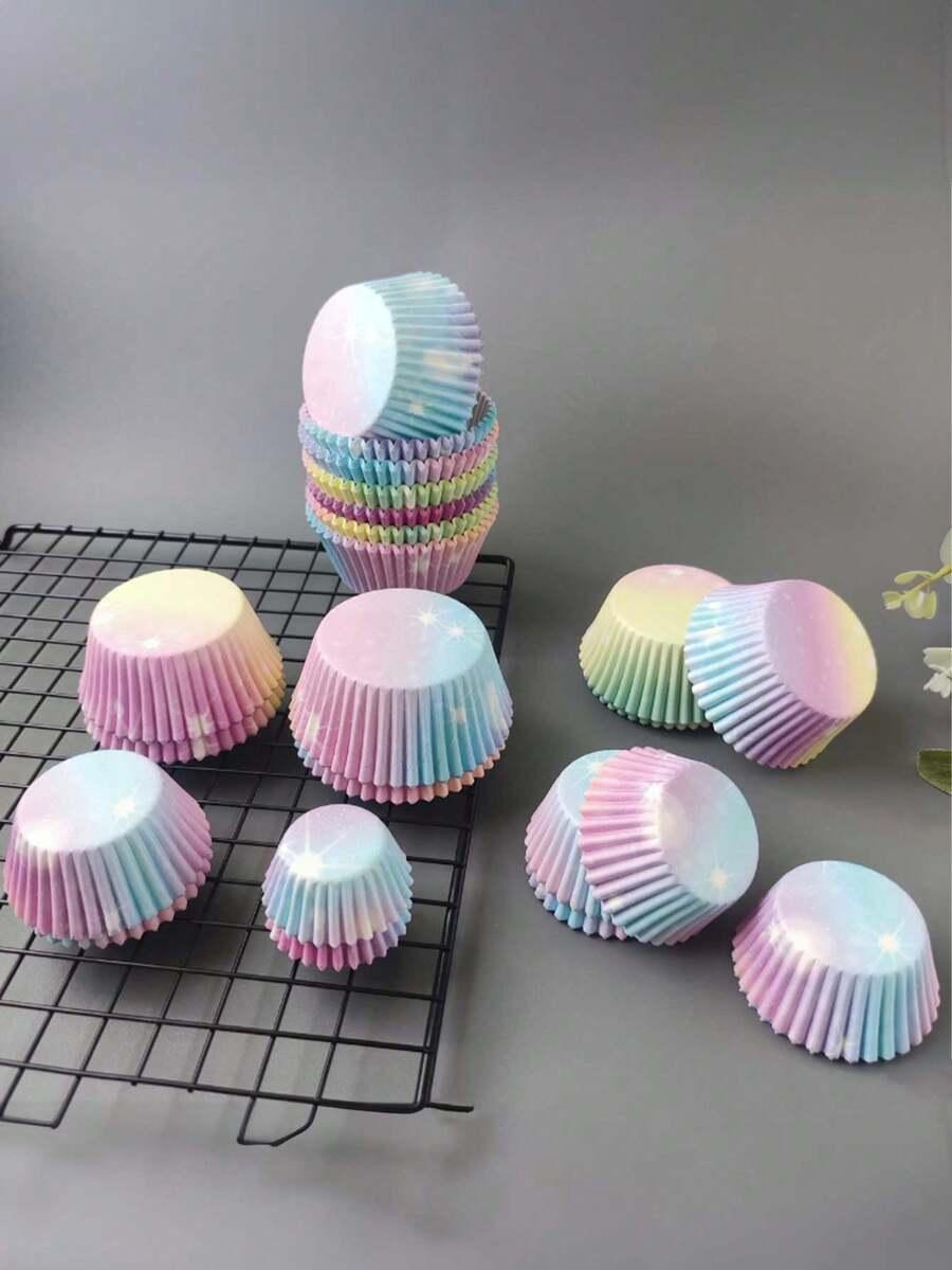 SHEIN FOREMKI PAPILOTKI PAPIEROWE NA MUFFINKI 150SZT. S07__5X3CM