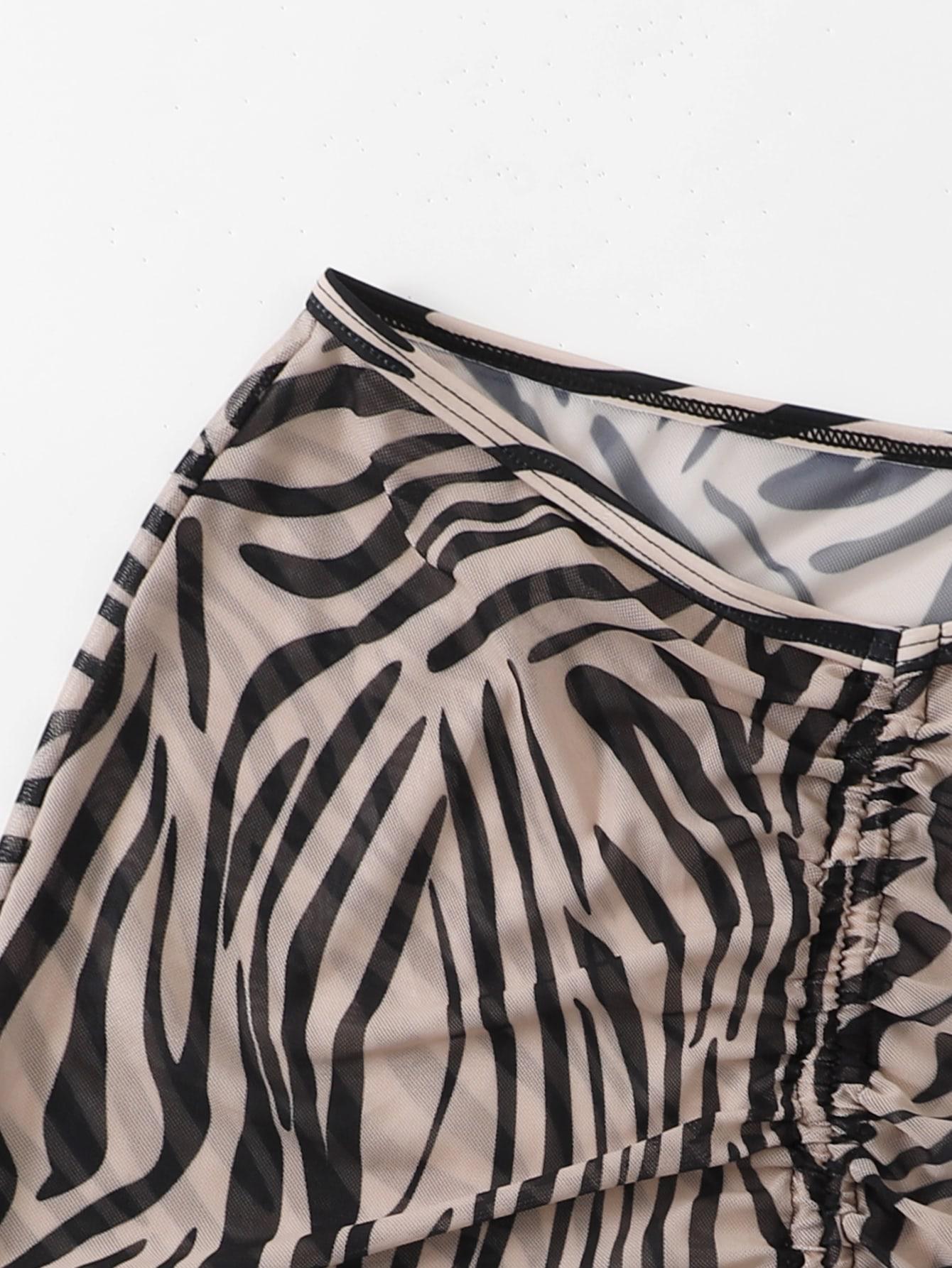 SHEIN PAREO ANIMAL PRINT MARSZCZENIE PK01__M