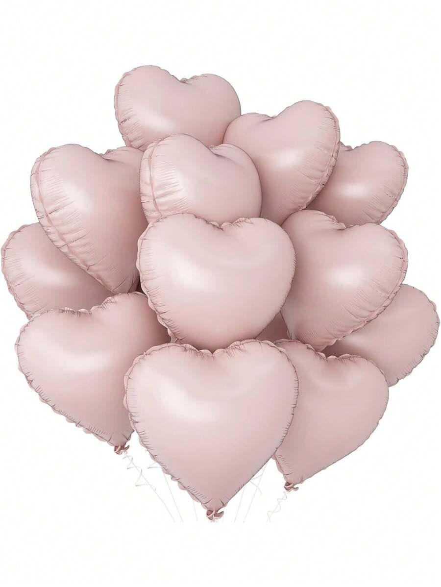 SHEIN RÓŻOWE BALONY SERCA S07__47CM