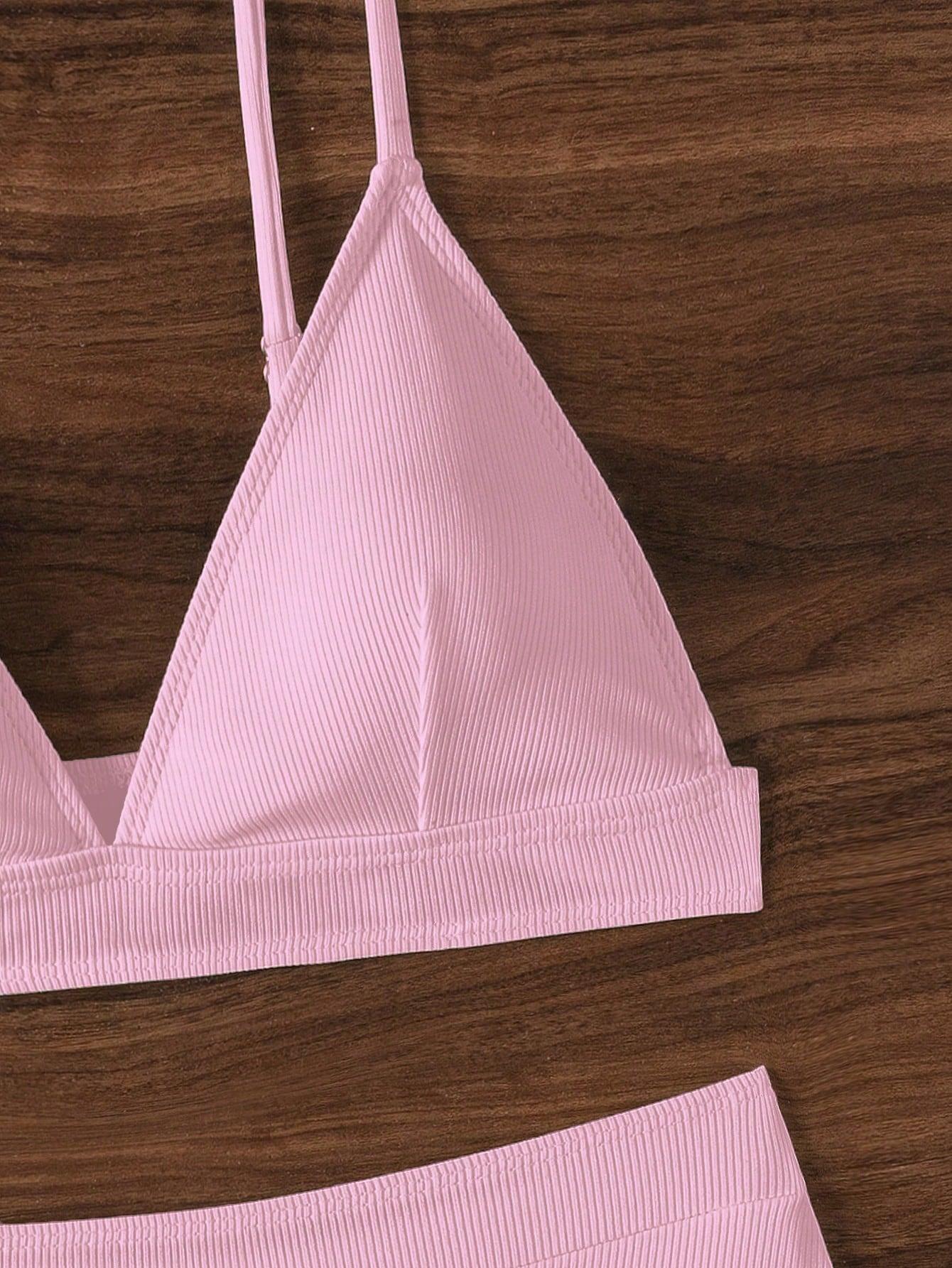 SHEIN DWUCZĘŚCIOWY STRÓJ KĄPIELOWY S09__M