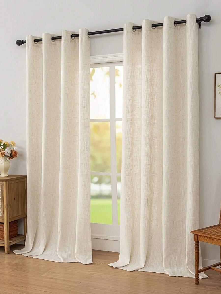 SHEIN BEŻOWA ZASŁONA ZACIENIAJĄCA 1SZT. S07__100X130