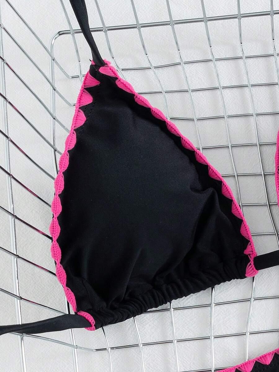 SHEIN DWUCZĘŚCIOWY STRÓJ KĄPIELOWY S09__M