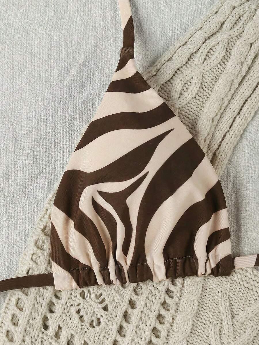 SHEIN DWUCZĘŚCIOWY STRÓJ KĄPIELOWY S09__L