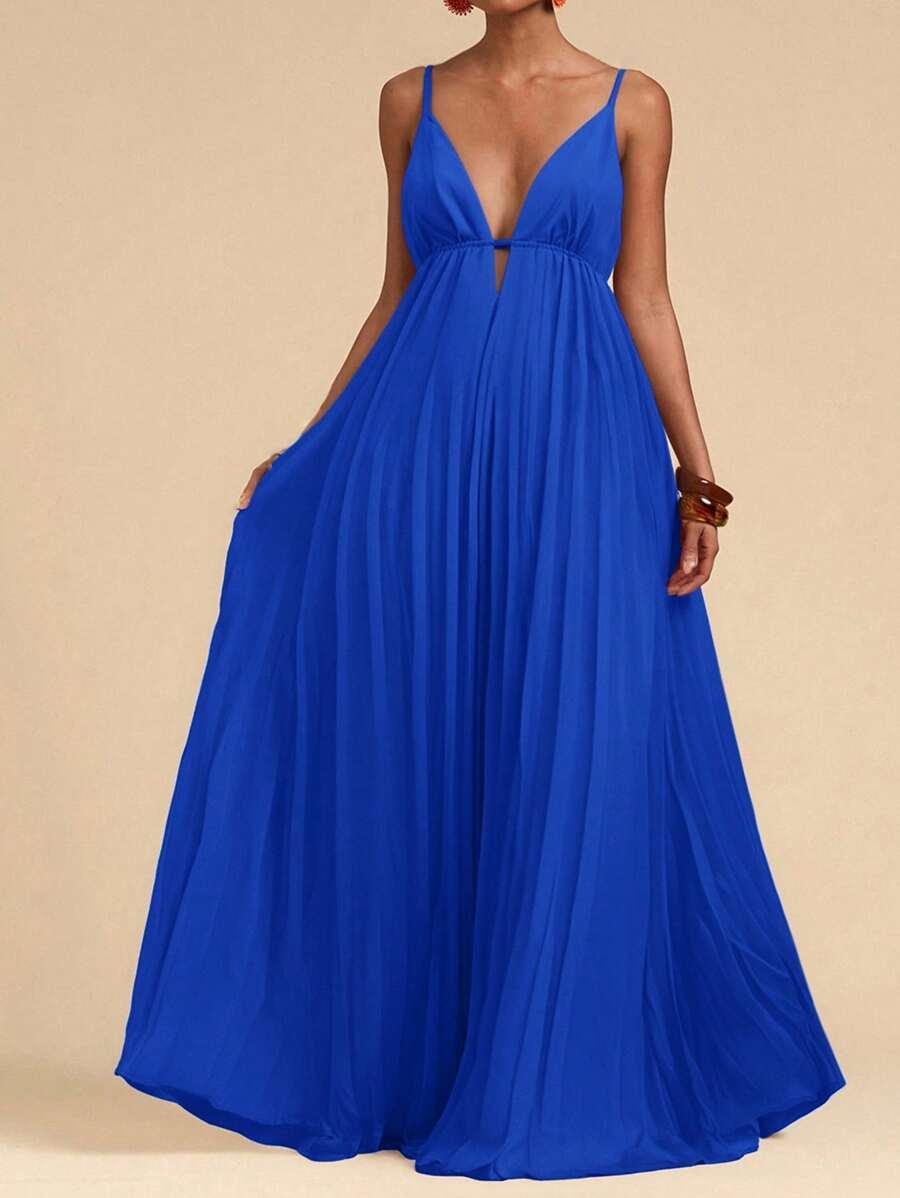 TRAVACHIC NIEBIESKA MAXI SUKIENKA S06__XS
