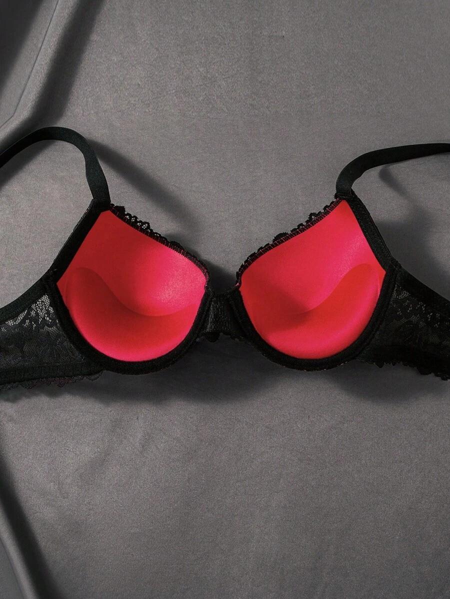 EMPRESSENVY BIUSTONOSZ KORONKA PUSH-UP 3-PACK PK01__70B