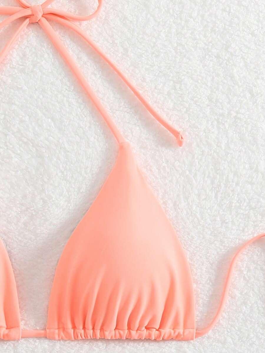 SHEIN DWUCZĘŚCIOWY STRÓJ KĄPIELOWY S09__L