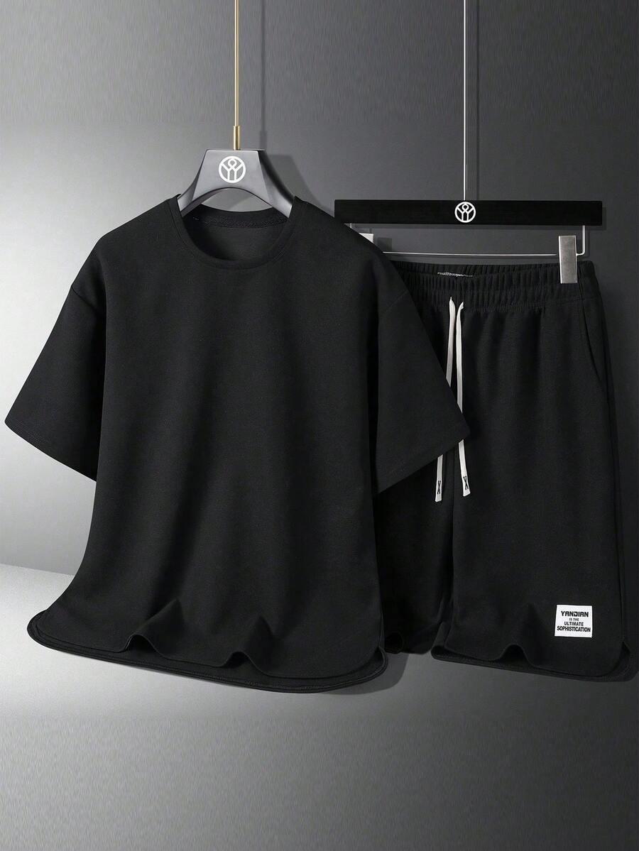 SHEIN T-SHIRT KRÓTKIE SPODENKI KOMPLET S06__158-164
