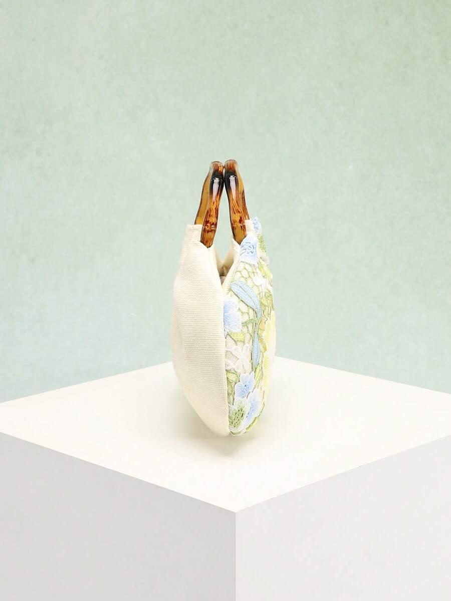 SHEIN TOREBKA KOPERTÓWKA KWIATY S07__4X20X30CM