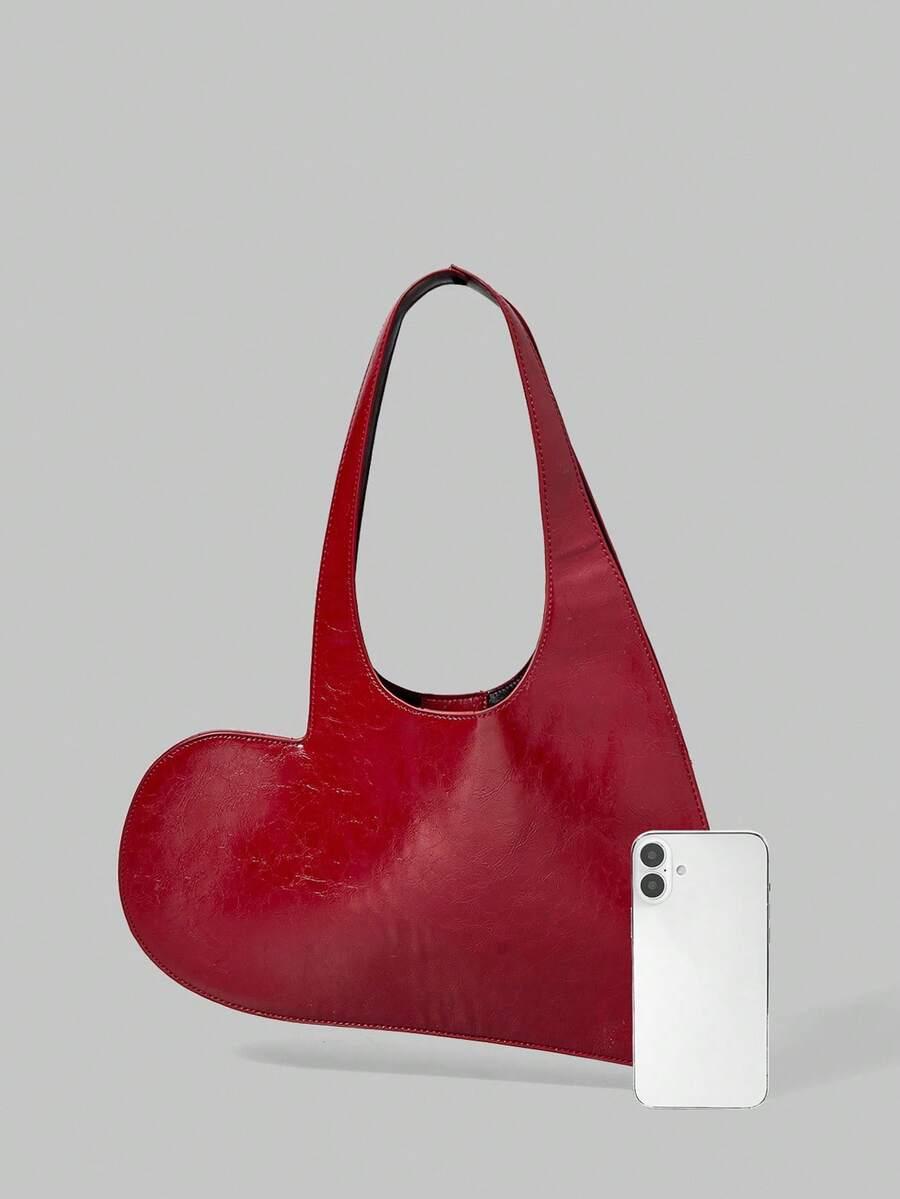 SHEIN CZERWONA TOREBKA NA RAMIĘ S07__35X20