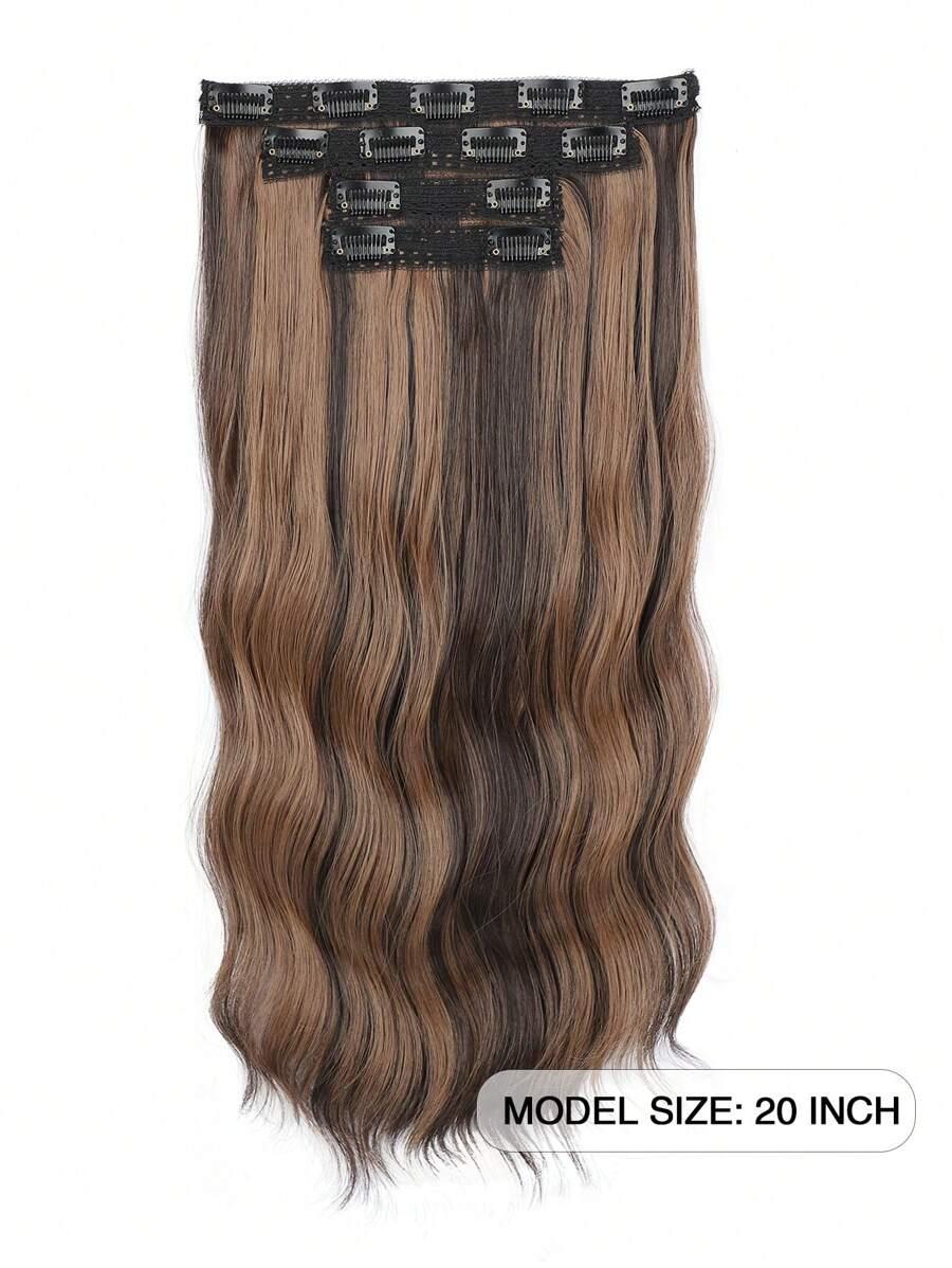 SHEIN DOCZEPIANE WŁOSY SYNTETYCZNE CLIP IN S07__50