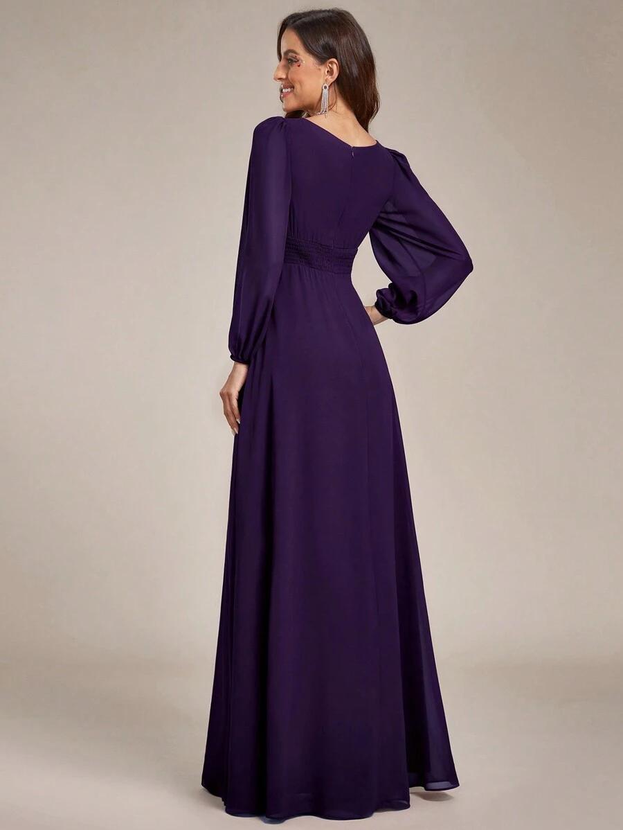 EVERPRETTY FIOLETOWA MAXI SUKIENKA S06__M
