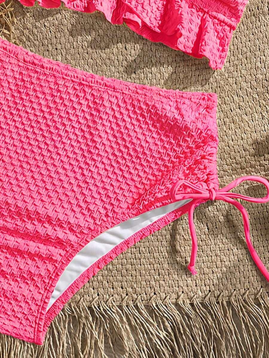 SHEIN DWUCZĘŚCIOWY STRÓJ KĄPIELOWY S06__M