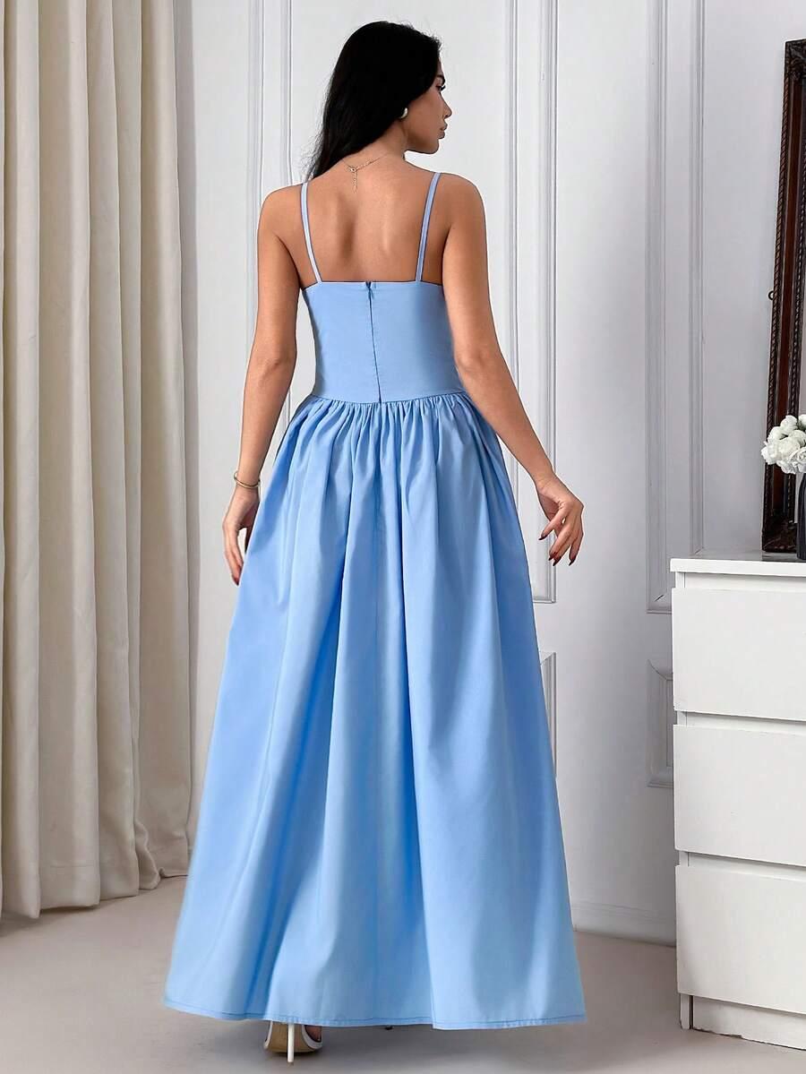 EURMUSE NIEBIESKA MAXI SUKIENKA S06__XL