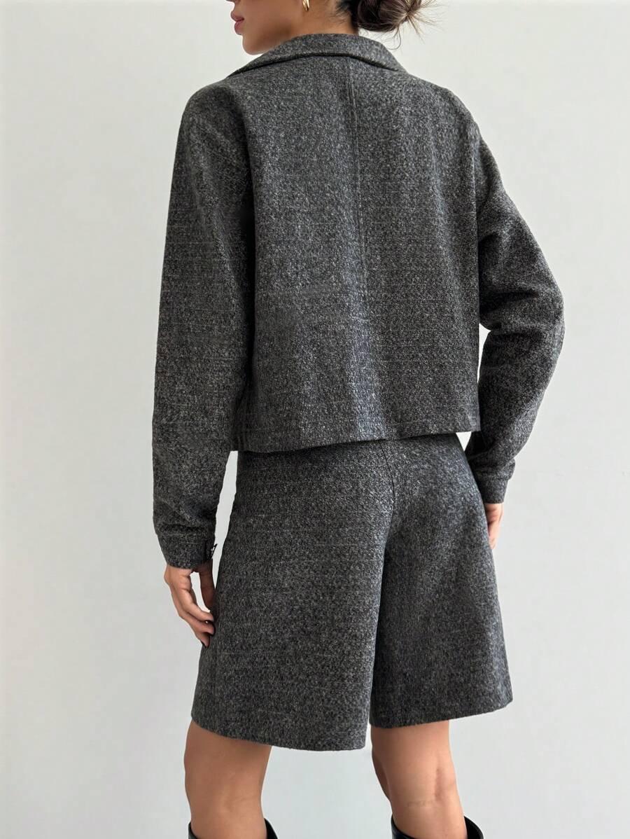 SHEIN KURTKA SPODENKI KOMPLET S06__XL
