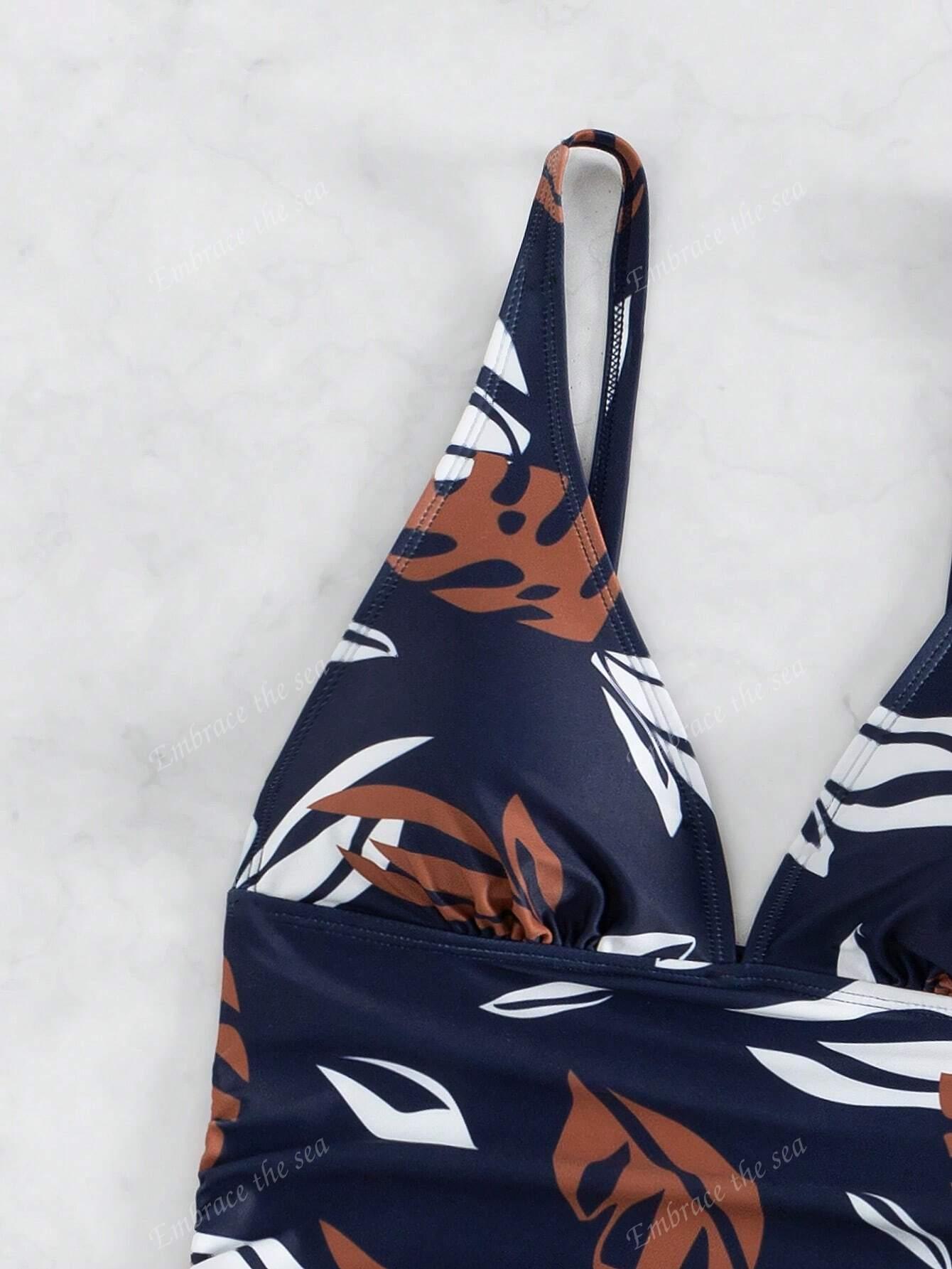 SHEIN DWUCZĘŚCIOWY STRÓJ KĄPIELOWY S09__XXL