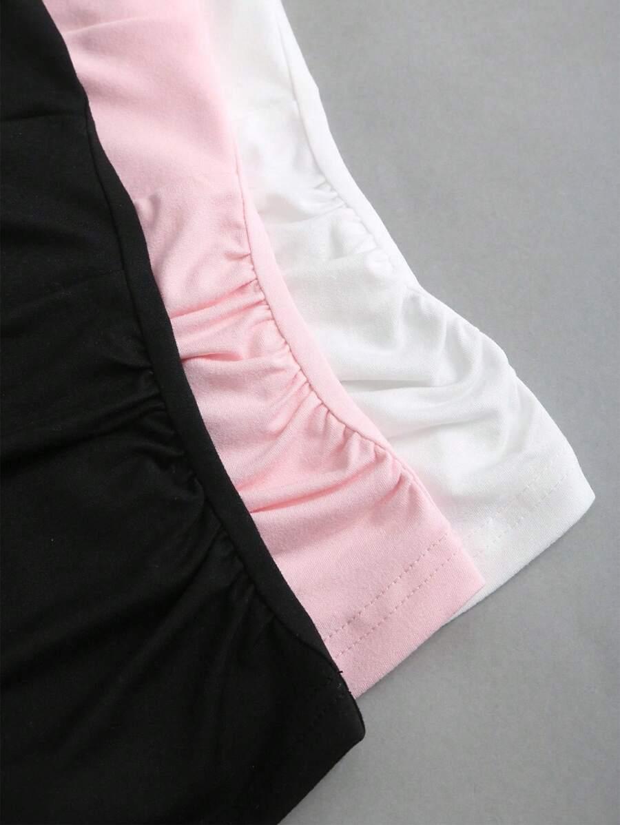 SWEETRA TOP BEZ RĘKAWÓW SPLOT MARSZCZENIE 2-PACK S06__M