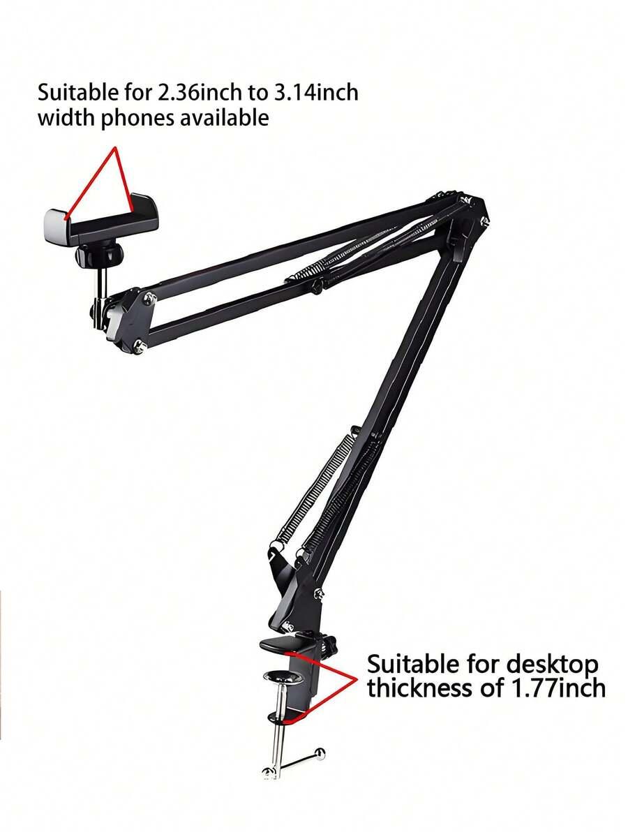 SHEIN REGULOWANY SKŁADANY UCHWYT NA TELEFON 38X36CM