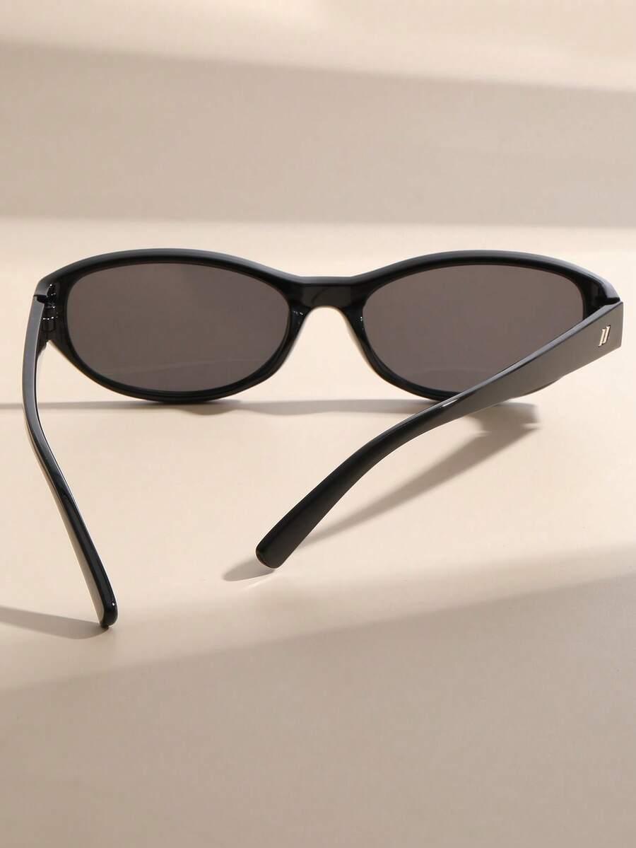 SHEIN CZARNE OKULARY PRZECIWSŁONECZNE S07