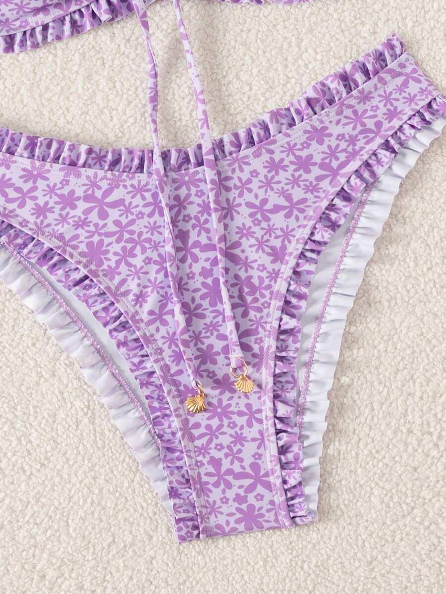 SHEIN DWUCZĘŚCIOWY STRÓJ KĄPIELOWY S09__XL