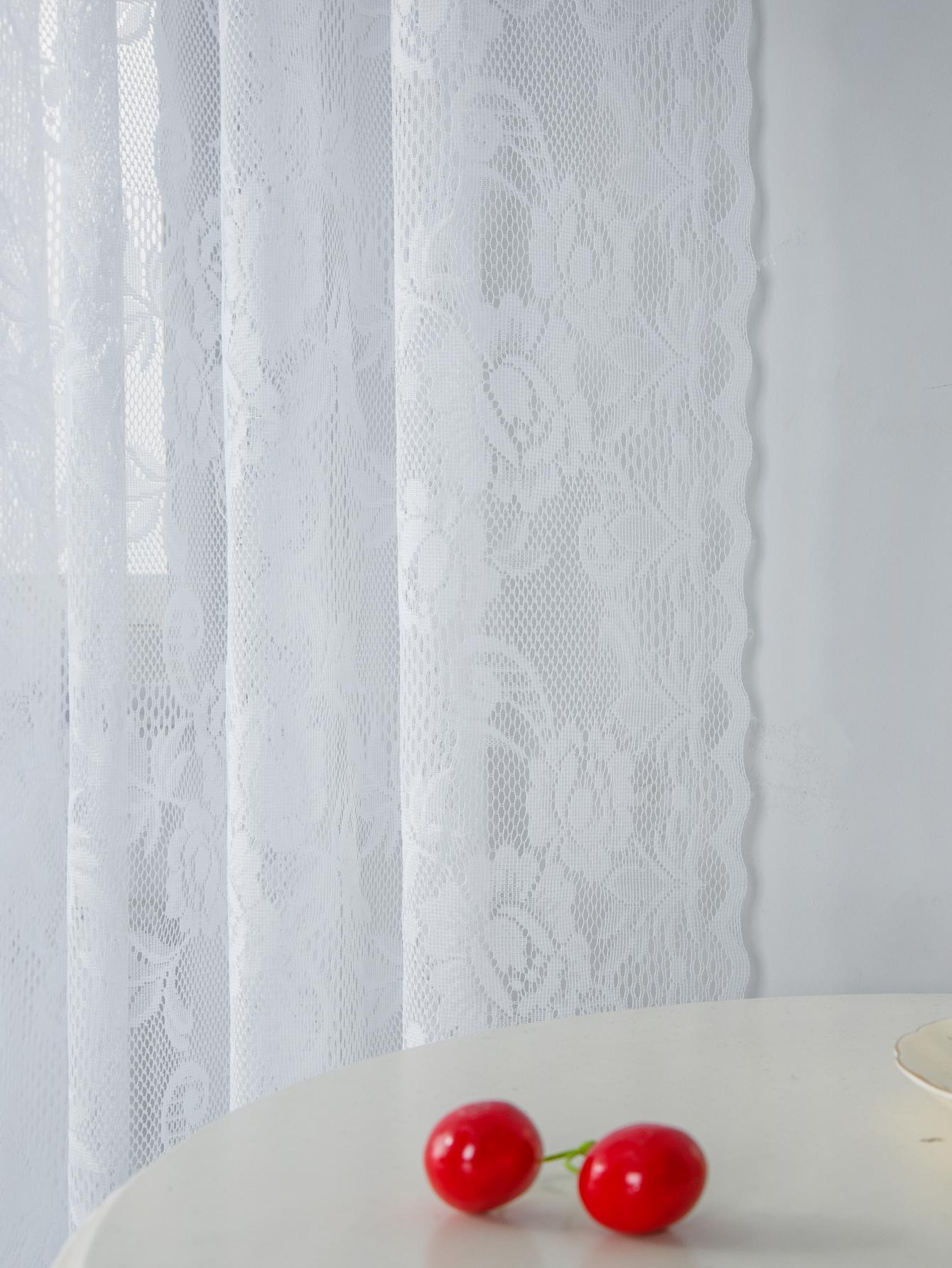 SHEIN BIAŁA FIRANKA TUNEL S07__100X140CM