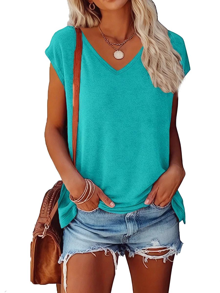 SHEIN BLUZKA KRÓTKI RĘKAW 3-PACK S09__S