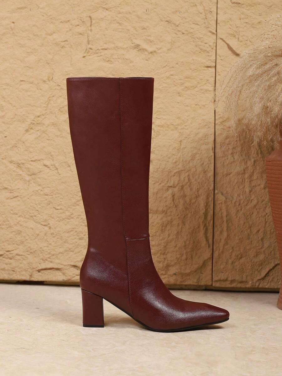 SHEIN BORDOWE KOZAKI OBCAS ZAMEK W01__36,5