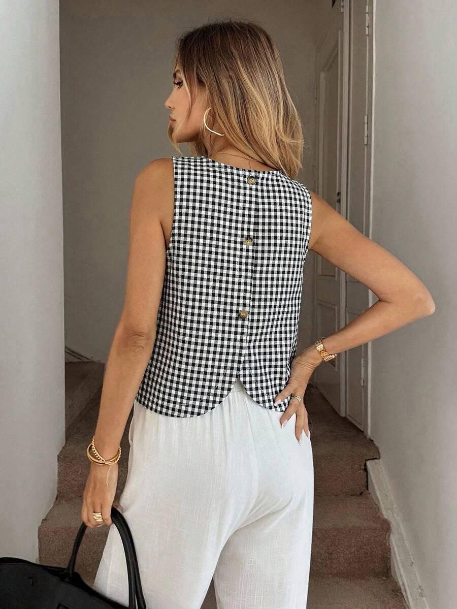 SHEIN TOP W KRATKĘ S09__M