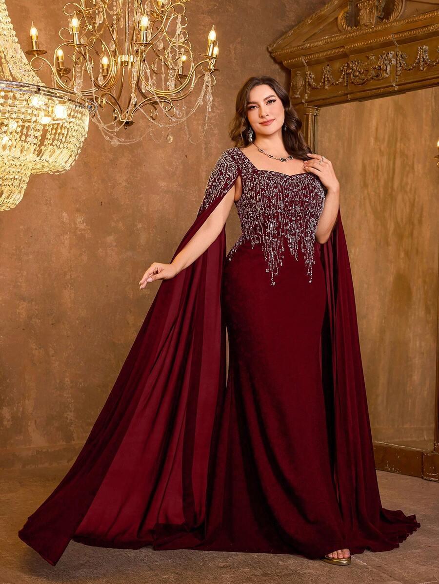 UNITHORSE CZERWONA MAXI SUKIENKA ZDOBIENIE S06__46