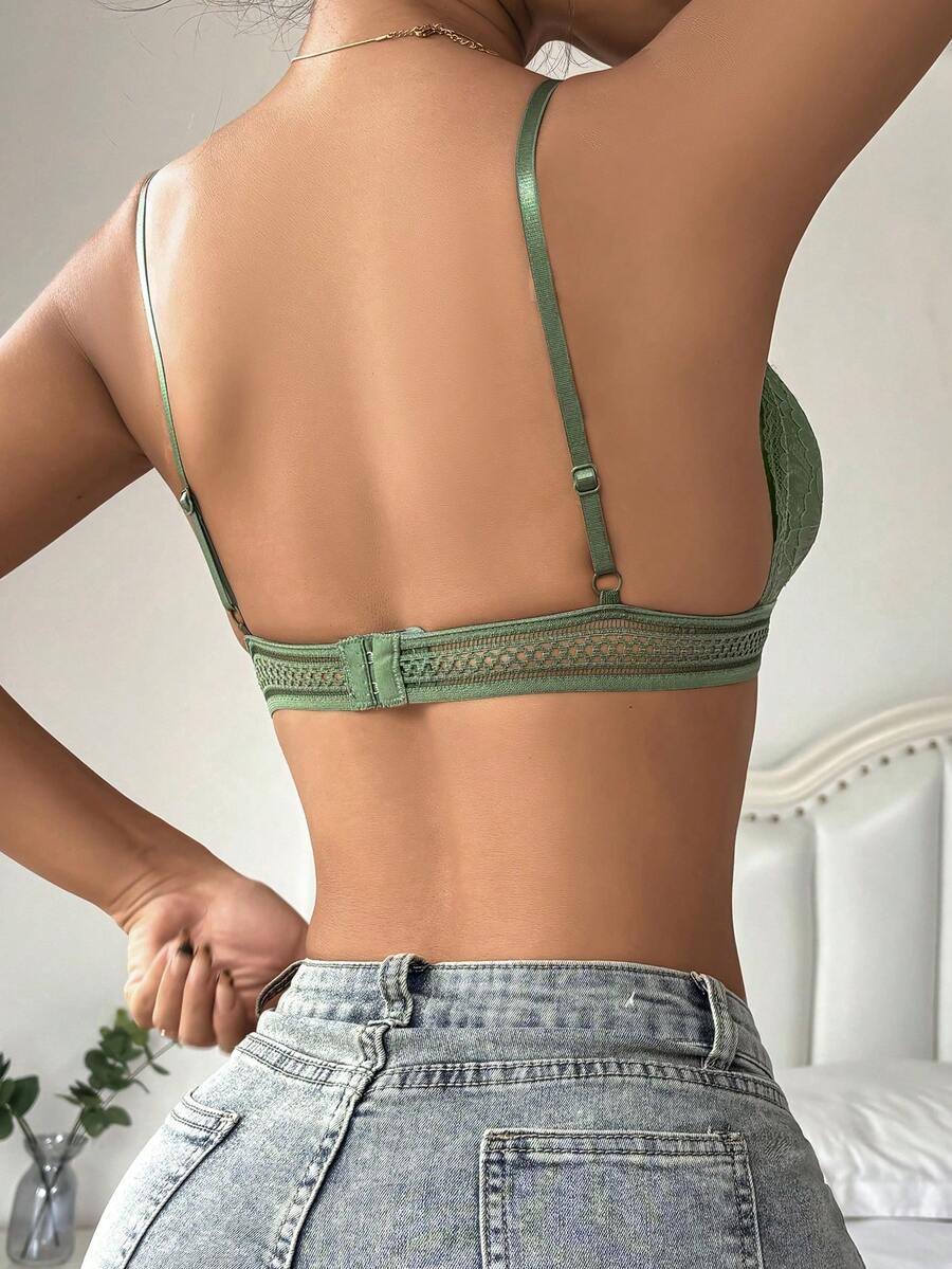 SHEIN KORONKOWY BIUSTONOSZ 4-PACK S06__L