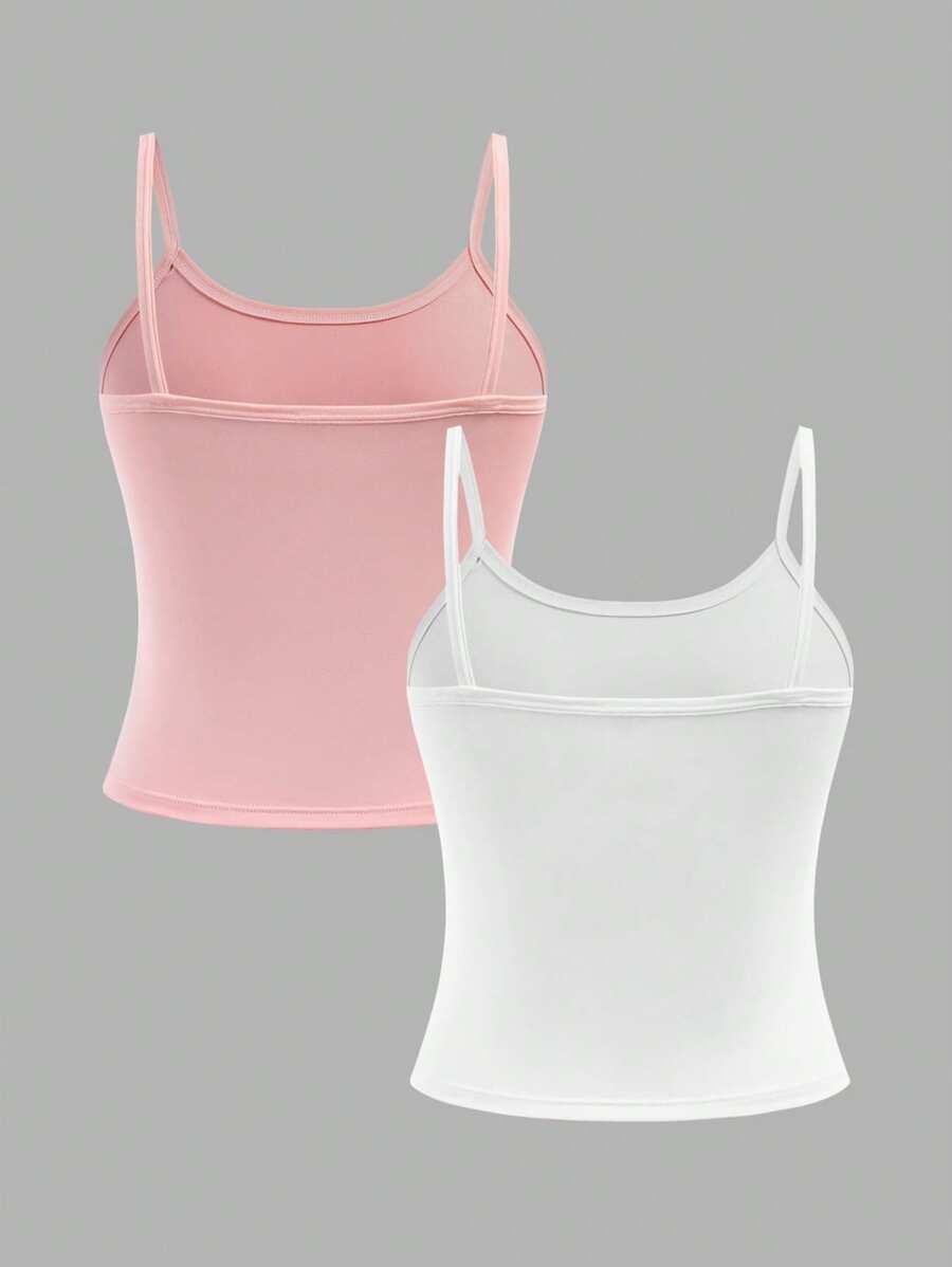 SHEIN TOP NA RAMIĄCZKACH 2-PACK S06__158CM