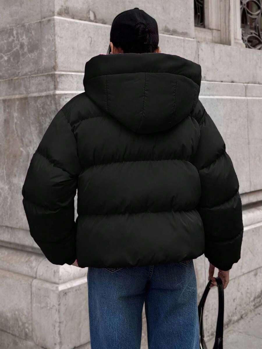 SHEIN PIKOWANA KURTKA KAPTUR W01__S