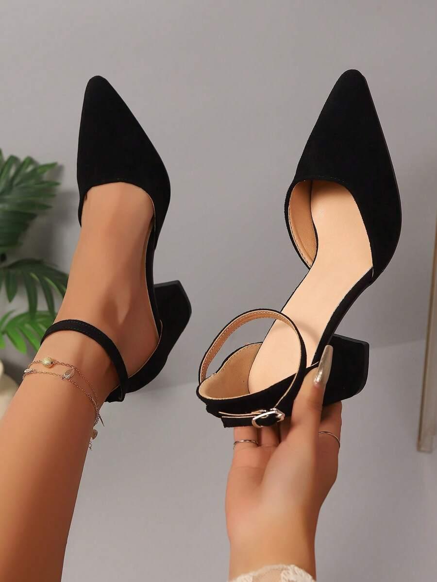 SHEIN CZARNE CZÓŁENKA OBCAS S06__38