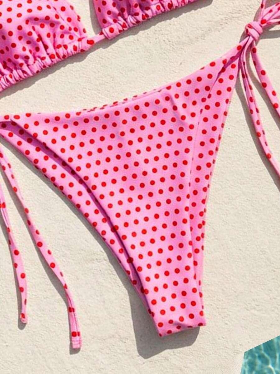 SHEIN DWUCZĘŚCIOWY STRÓJ KĄPIELOWY S09__L