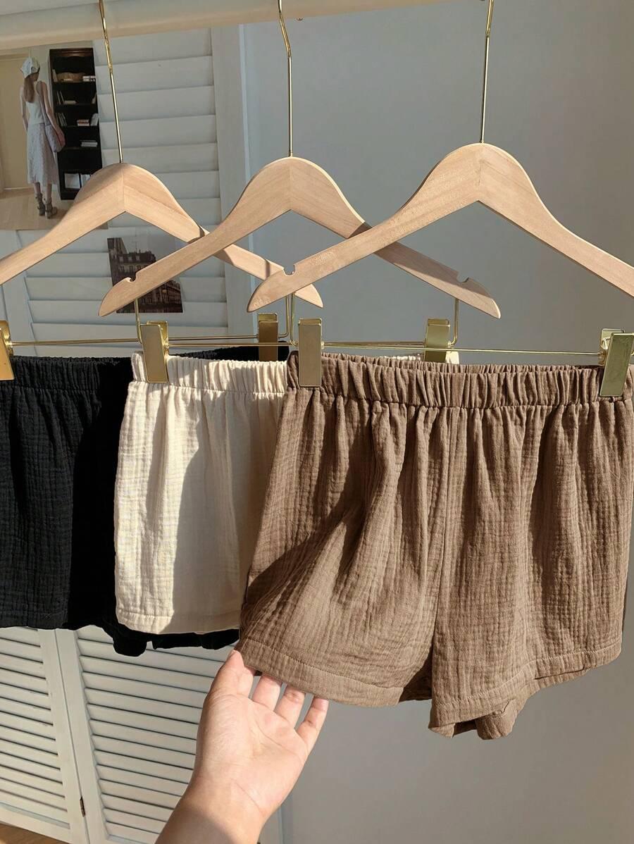 SHEIN BAWEŁNIANE SPODENKI 3-PACK S06__S