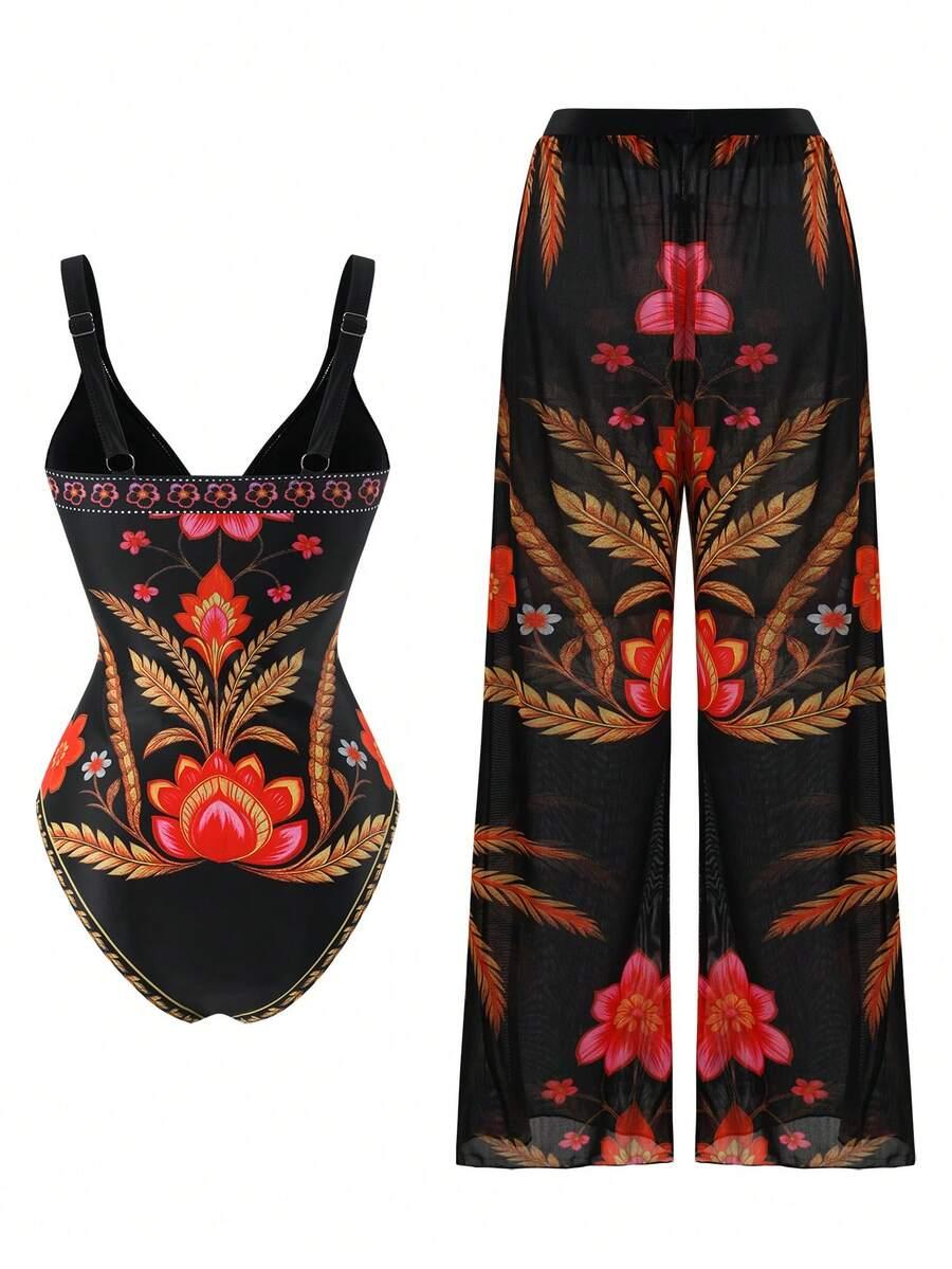 SWIM OASIS JEDNOCZĘŚCIOWY STRÓJ KĄPIELOWY WZÓR ZT2__L