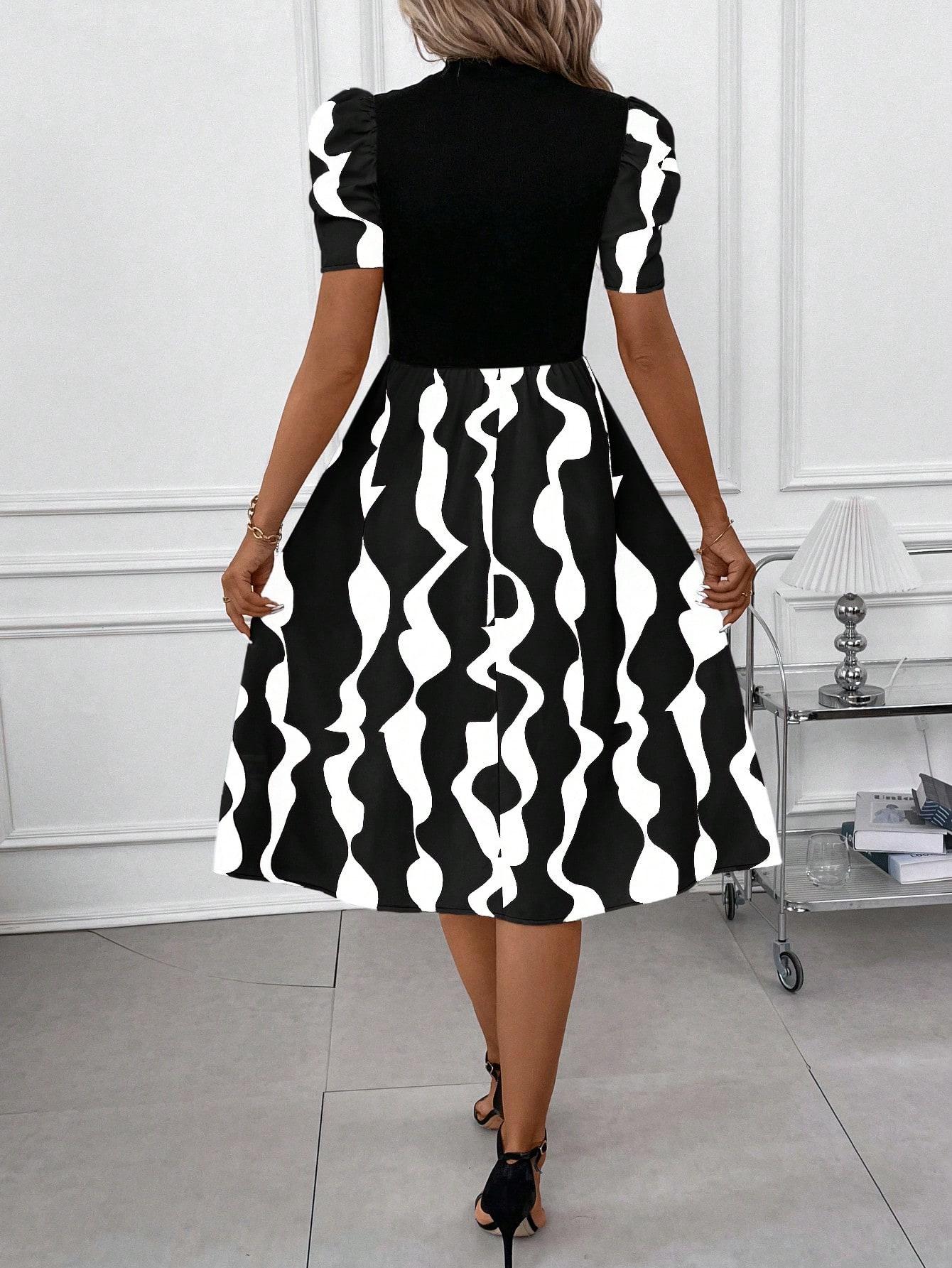 SHEIN SUKIENKA KRÓTKI RĘKAW S06__XL