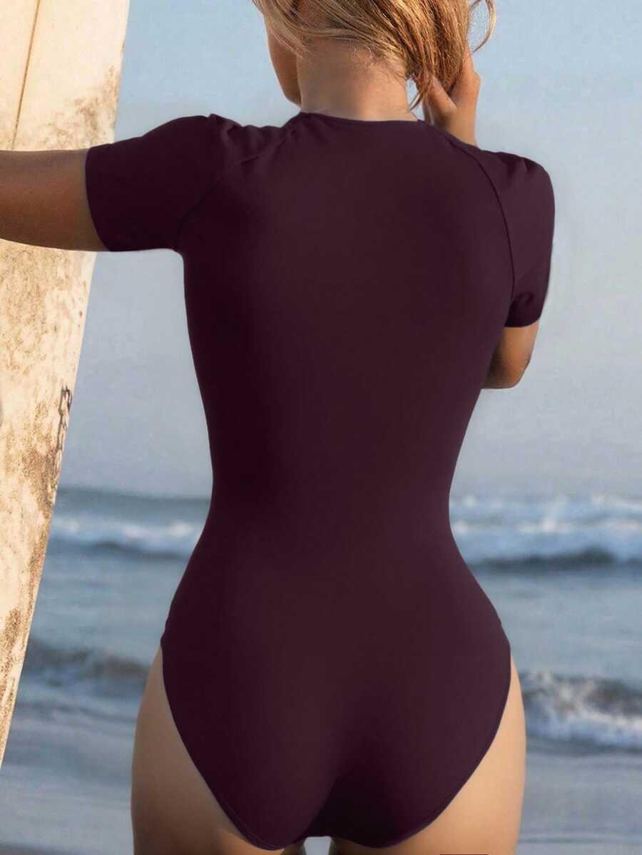SWIM SPRTY JEDNOCZĘŚCIOWY STRÓJ KĄPIELOWY KONTRAST S09__S