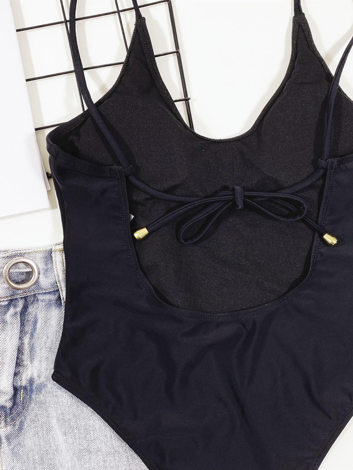 SWIM BASICS JEDNOCZĘŚCIOWY STRÓJ KĄPIELOWY S06__M