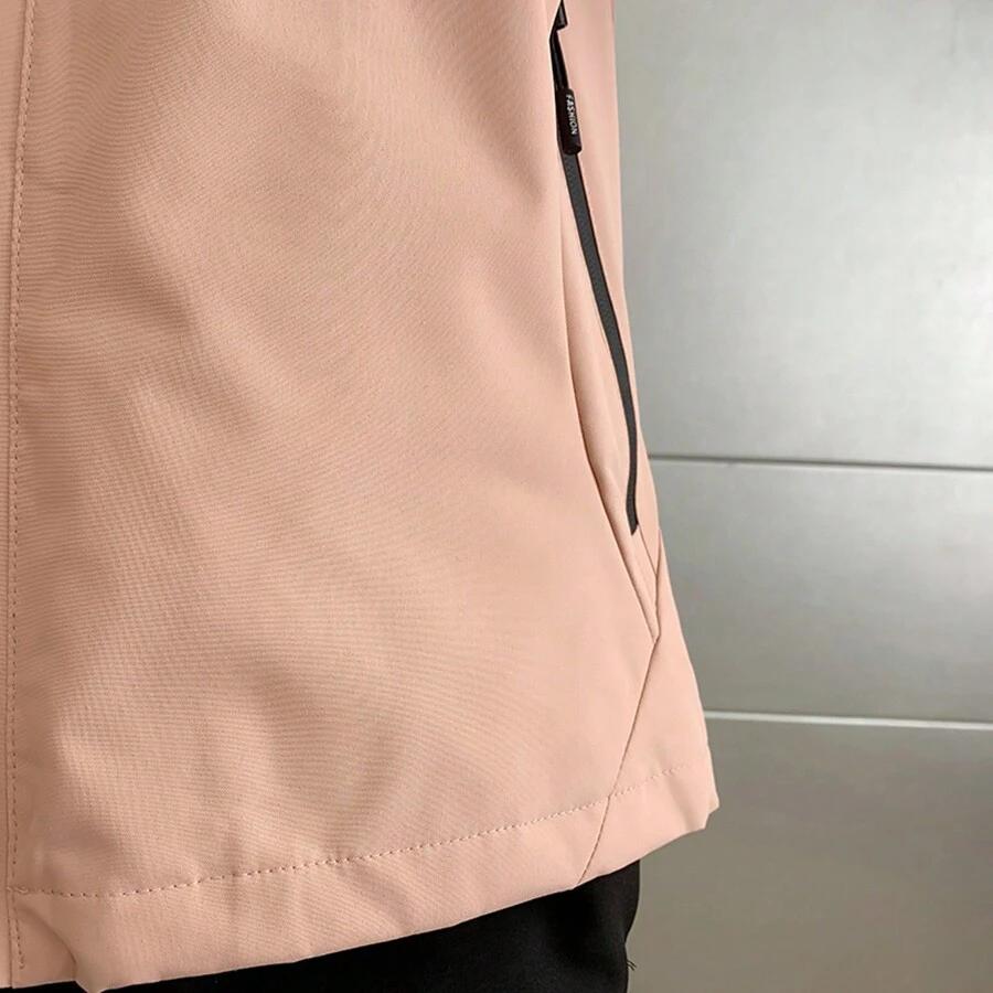 SHEIN RÓŻOWA KURTKA Z KAPTUREM S06__48