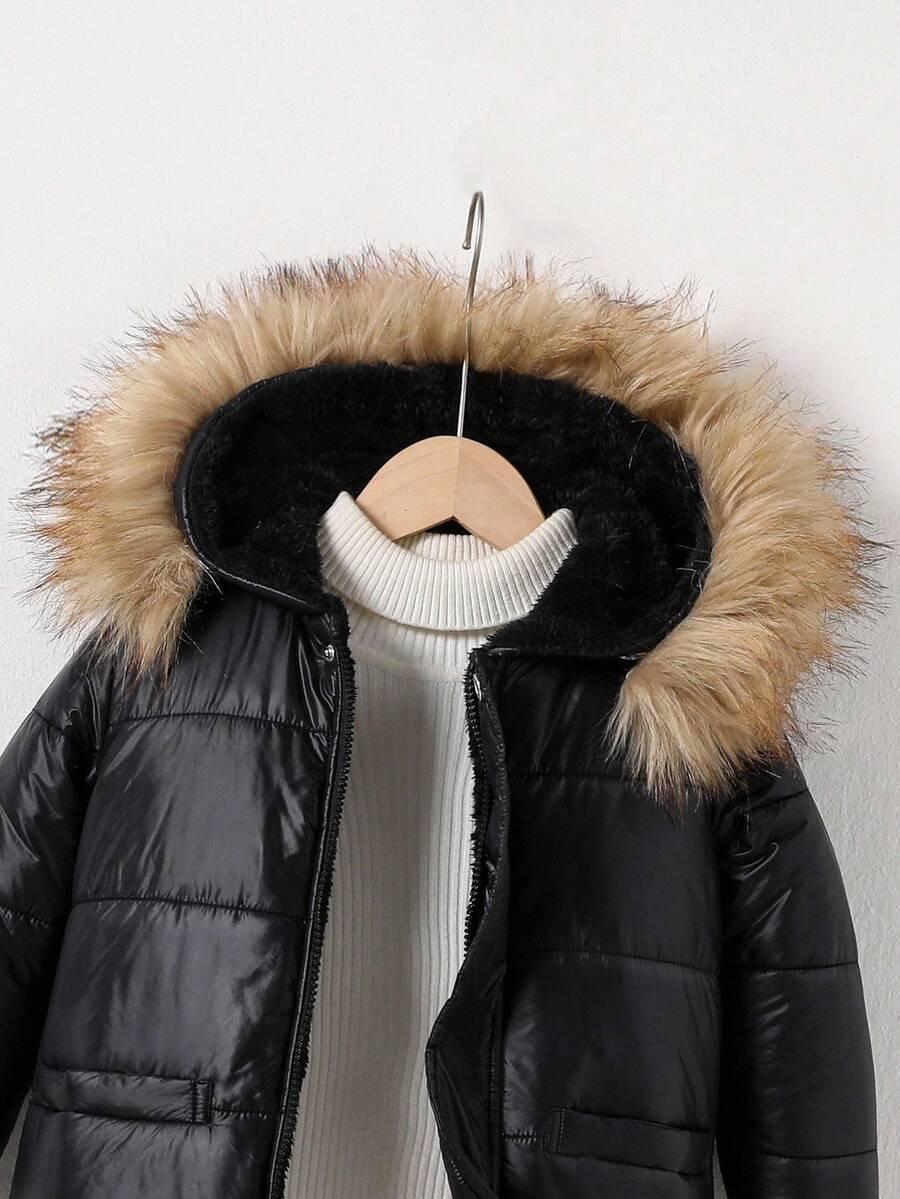 SHEIN CZARNA KURTKA KAPTUR W01__110/116
