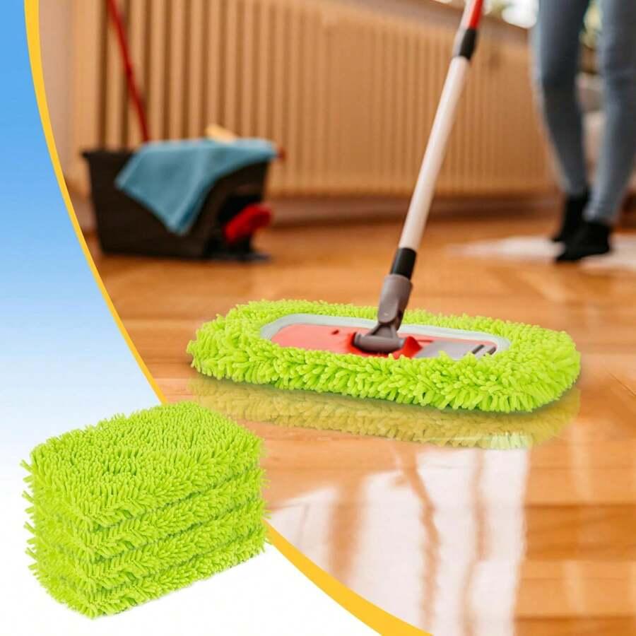 SHEIN ZIELONE NAKŁADKI NA MOP 2-PACK S07__25,4X11,5CM