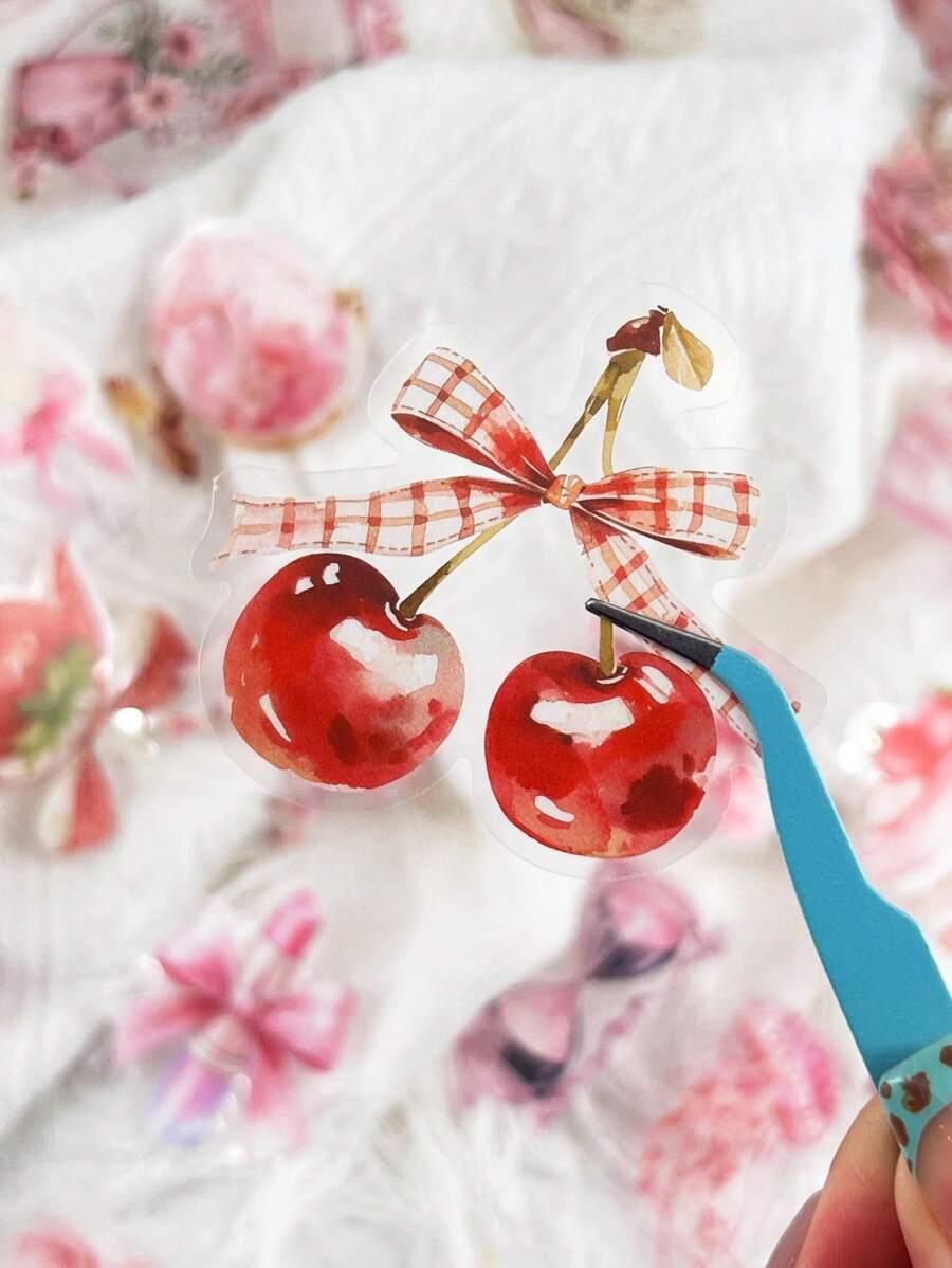SHEIN RÓŻOWE NAKLEJKI 50-PACK S07__5X5