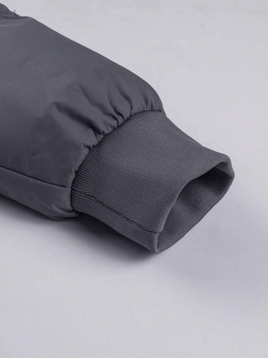 MANFINITY SZARA PIKOWANA KURTKA W01__XS