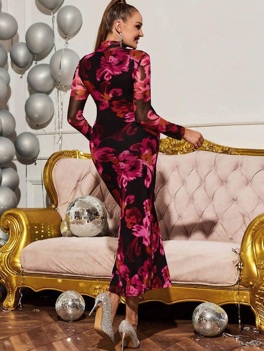 SHEIN MAXI SUKIENKA CIĄŻOWA S09__XXL