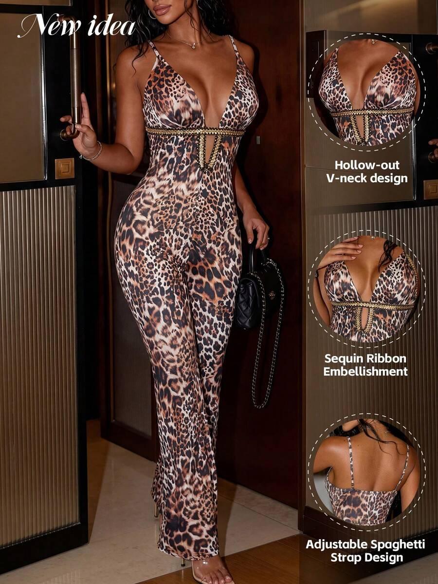 SHEIN KOMBINEZON ANIMAL PRINT S06__S
