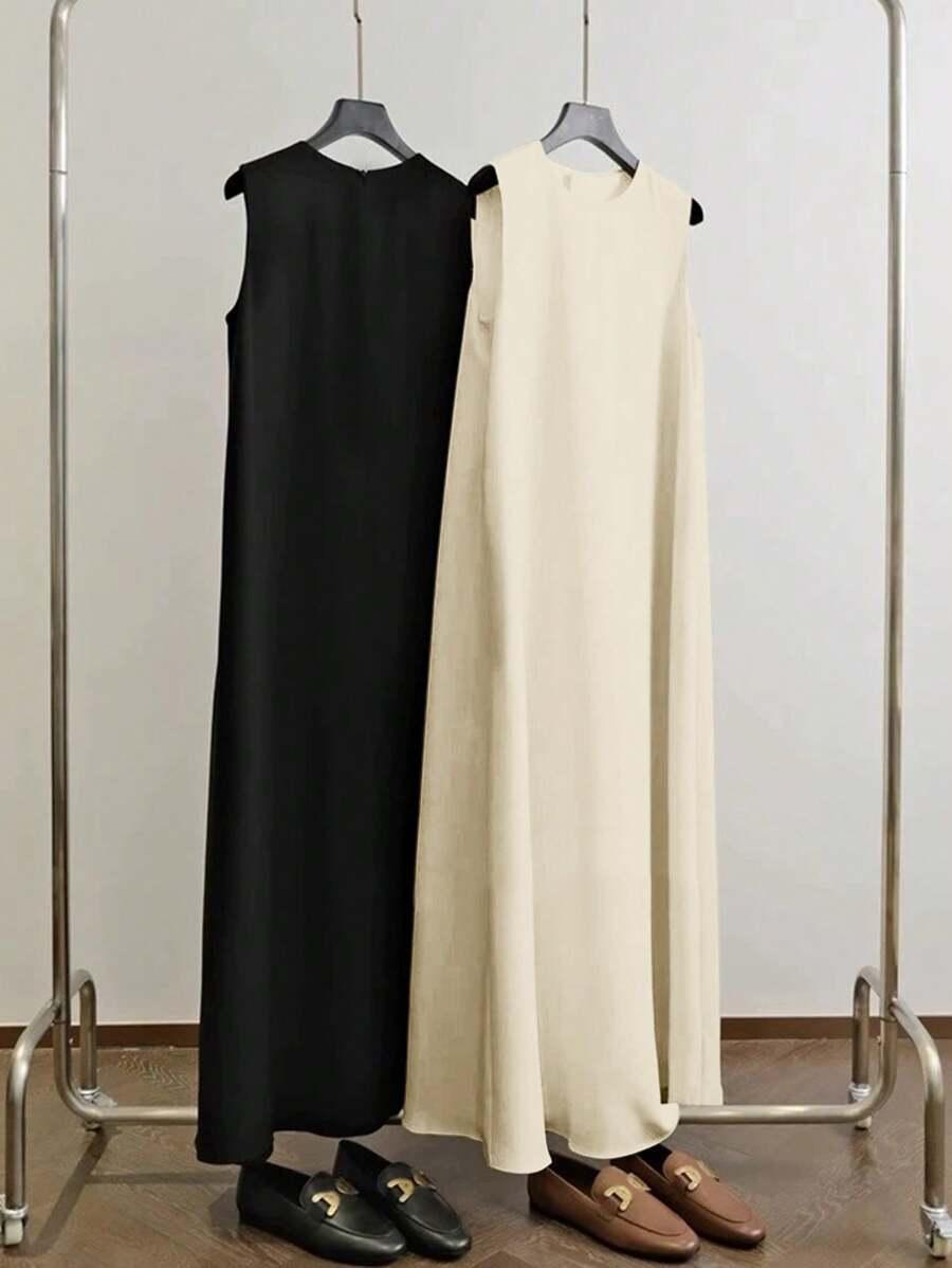 SHEIN PROSTA SUKIENKA 2-PACK S06__L