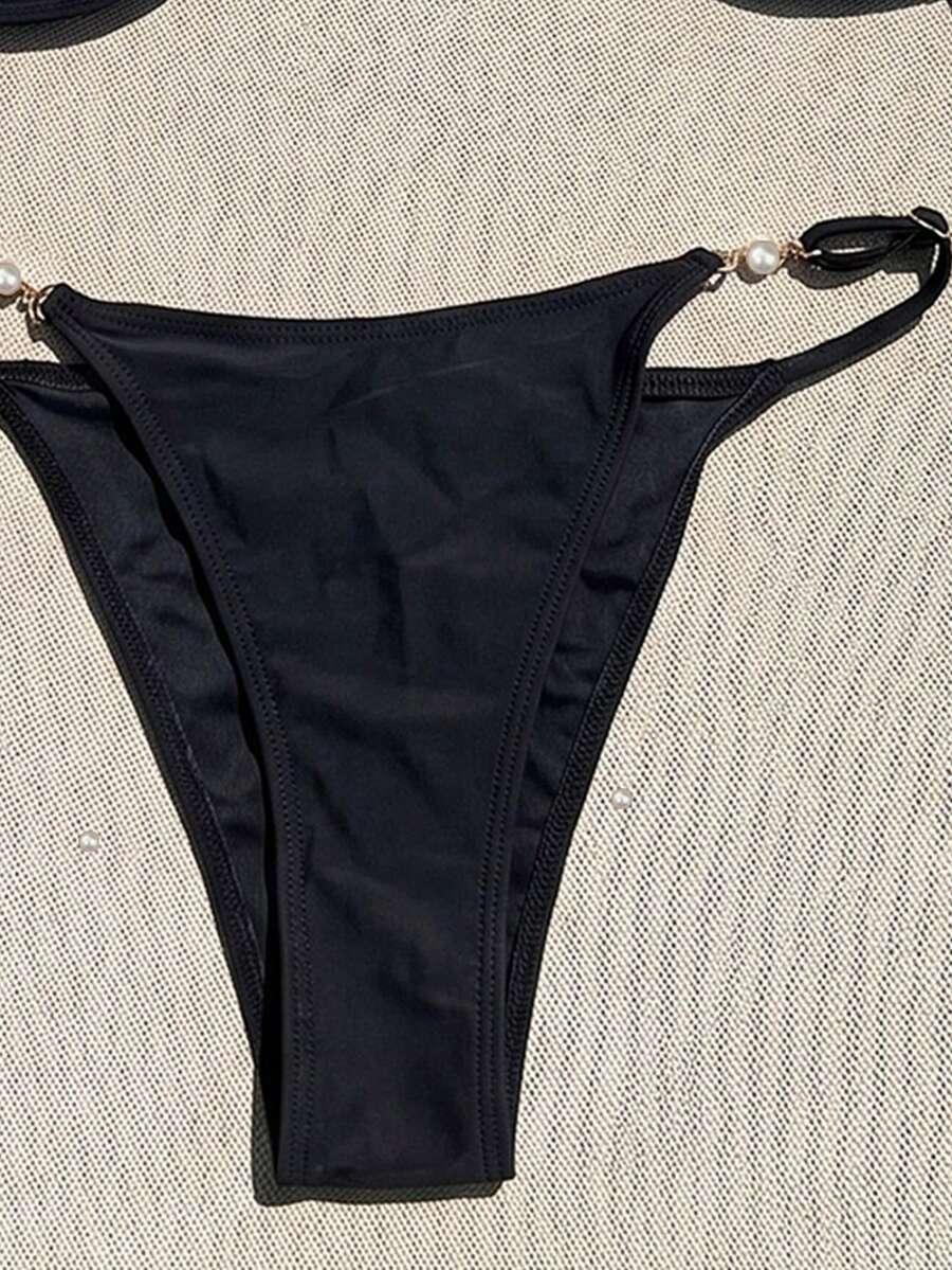 SWIM VCAY CZARNY KOMPLET BIKINI S09__XS